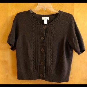 Ann Taylor Loft Large short sleeve cardigan